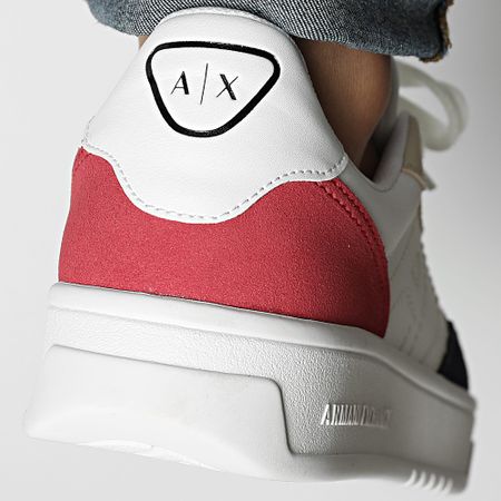 Armani Exchange - Baskets XUX148-XV601 Óptico Blanco Cielo Rojo