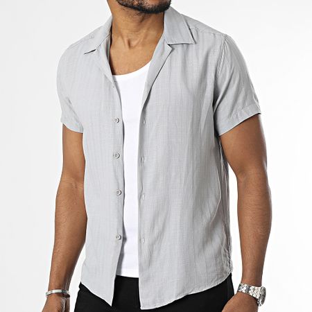 Classic Series - Camisa gris de manga corta