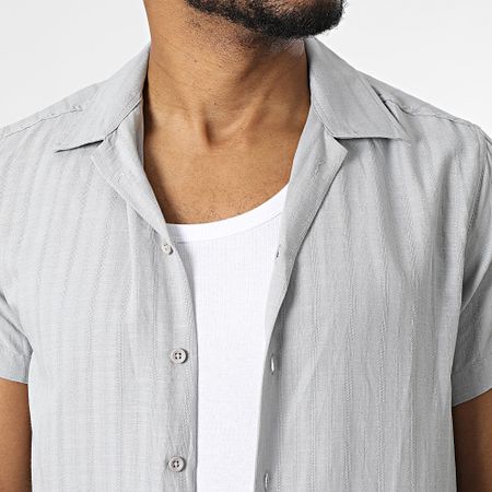 Classic Series - Camisa gris de manga corta