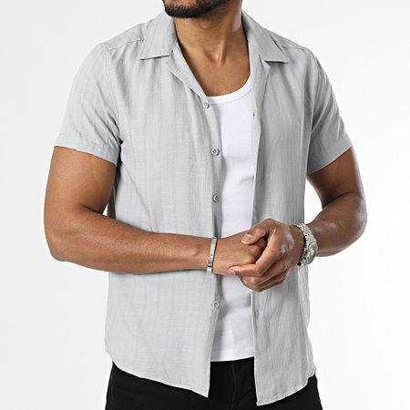 Classic Series - Camisa gris de manga corta