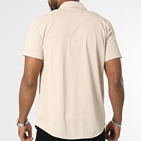Classic Series - Camisa de manga corta beige