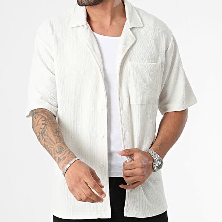 Classic Series - Camisa de manga corta Provo 20-385 Beige