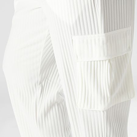 John H - Pantalones de chándal blancos