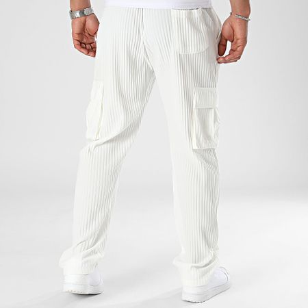 John H - Pantalones de chándal blancos