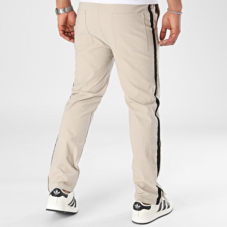 John H - Pantalones de chándal beige