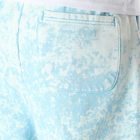 Urban Classics - Pantalones de chándal lavados con toalla TB6276 Azul claro