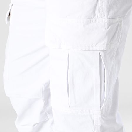 John H - Pantalones cargo blancos
