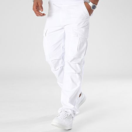 John H - Pantalones cargo blancos
