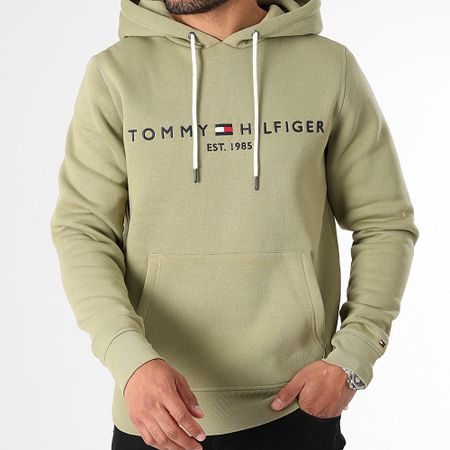 Tommy Hilfiger - Tommy Logo Sudadera 1599 Caqui Verde