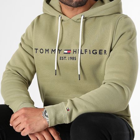 Tommy Hilfiger - Tommy Logo Sudadera 1599 Caqui Verde