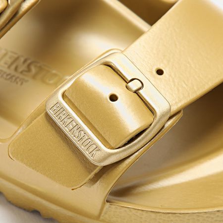 BIRKENSTOCK - Sandalias mujer Arizona Eva Glamour Oro