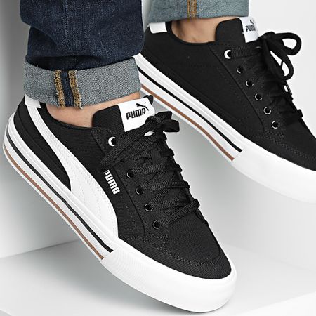 Puma - Zapatillas Court Classic Vulc 396353 Puma Negro Puma Blanco