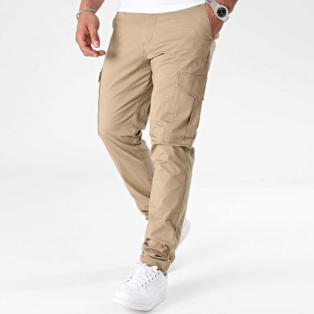 Jack And Jones - Pantalón Cargo Stace Summer Beige Oscuro