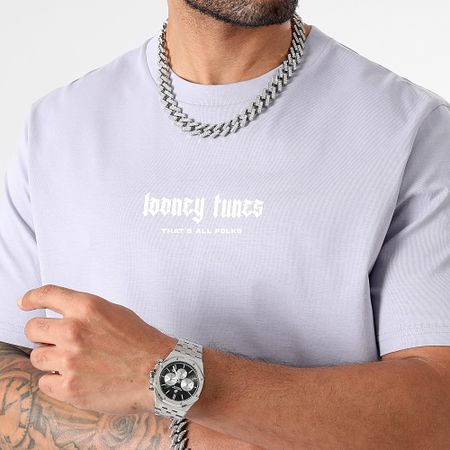 Looney Tunes - Camiseta oversize Bugs Bunny Color Spray Lavander Pastel