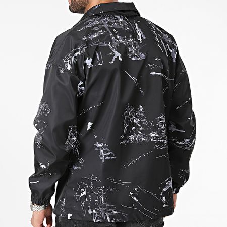 Ikao - Chaqueta Gris Negra