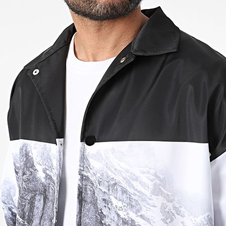 Ikao - Chaqueta Blanco Negro