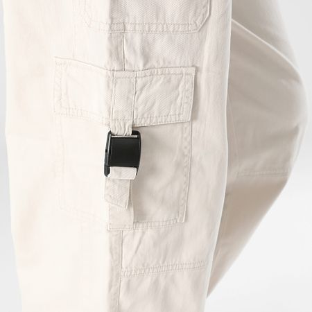 Only - Pantalón cargo Tine beige para mujer