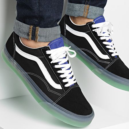 Vans - Old Skool Zapatillas 5UFY611 Translúcido Negro Azul