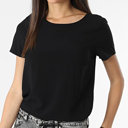 Vero Moda - Camiseta mujer Easy Joy Negro