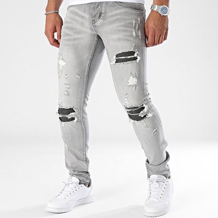 Classic Series - Vaqueros Slim Fit Gris