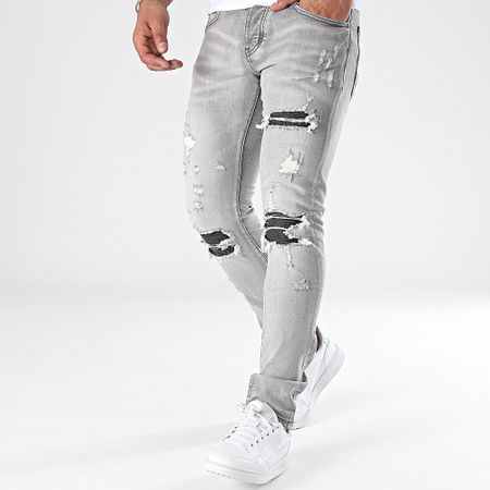 Classic Series - Vaqueros Slim Fit Gris