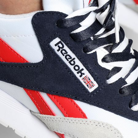 Reebok - Zapatillas Classic Nylon 100209146 Blanco Vector Navy Prince Rojo X Superlaced