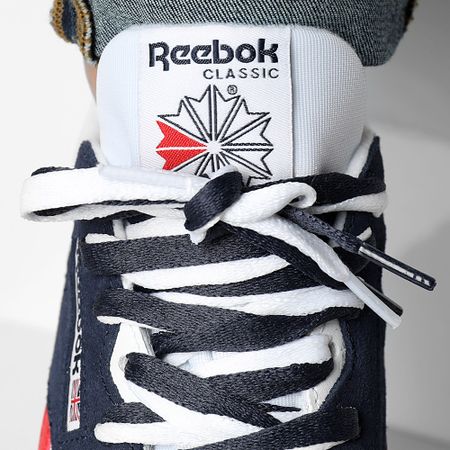 Reebok - Zapatillas Classic Nylon 100209146 Blanco Vector Navy Prince Rojo X Superlaced