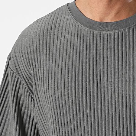 John H - Camiseta Gris Carbón