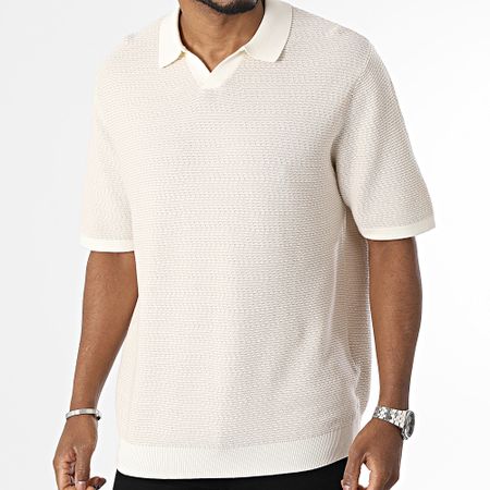 Jack And Jones - Polo de manga corta Mykonos Structure Beige