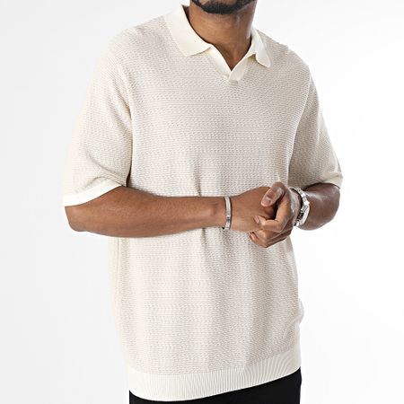 Jack And Jones - Polo de manga corta Mykonos Structure Beige