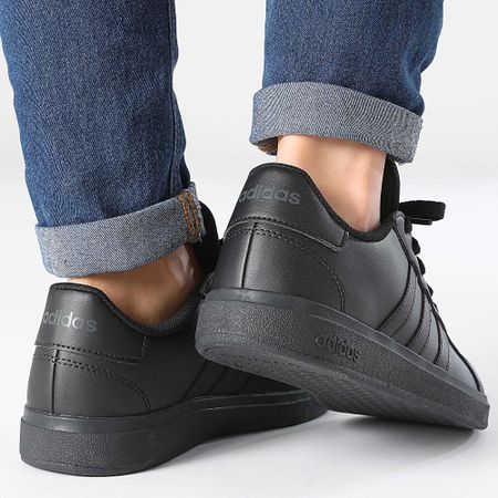 Adidas Performance - Grand Court 2.0 K FZ6159 Core Negro Gris Seis Zapatillas Mujer