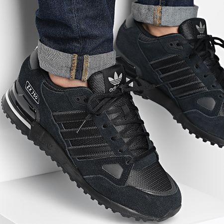 Adidas Originals - ZX 750 Zapatillas GW5531 Core Negro PlataMT