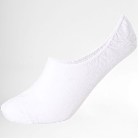 Jack And Jones - 3 Pares Calcetines Douglas Invisibles Blanco