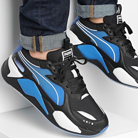 Puma - Zapatillas RS-X Playstation 396311 Puma Negro Puma Team Royal