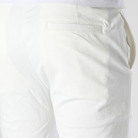 Frilivin - Pantalones chinos blancos