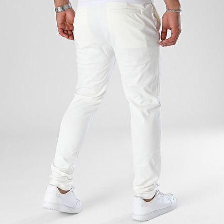 Frilivin - Pantalones chinos blancos