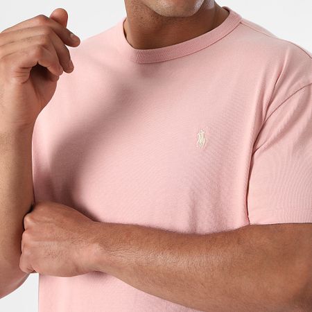 Polo Ralph Lauren - Camiseta Classic Fit Original Player Rosa Claro