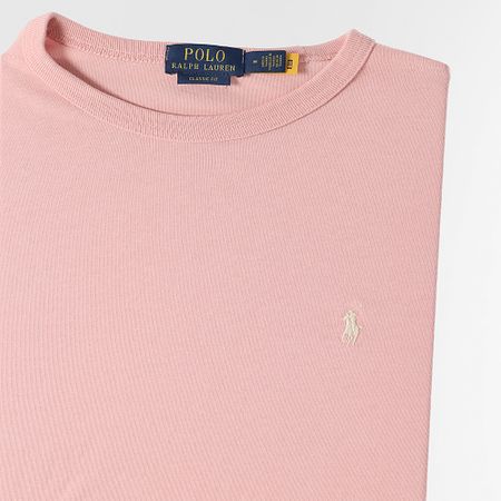 Polo Ralph Lauren - Camiseta Classic Fit Original Player Rosa Claro