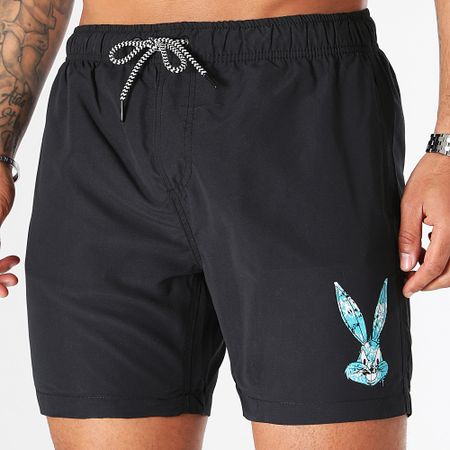 Looney Tunes - Shorts de baño Icy Bugs Bunny Negro