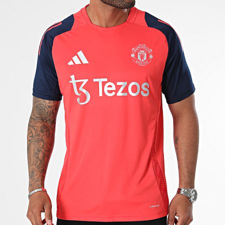 Adidas Performance - Camiseta Manchester United IT2011 Rojo Plata