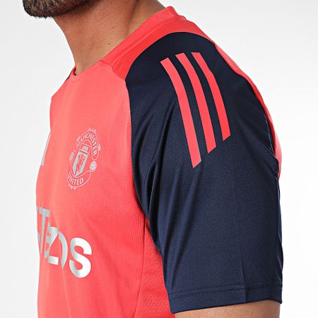 Adidas Performance - Camiseta Manchester United IT2011 Rojo Plata