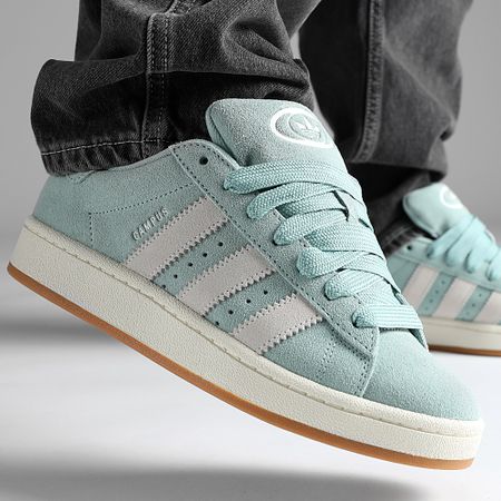 Adidas Originals - Campus 00s W JI1984 Verde Haz Blanco roto Zapatillas
