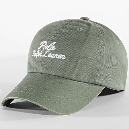Polo Ralph Lauren - Gorra con Logo Bordado Verde Caqui