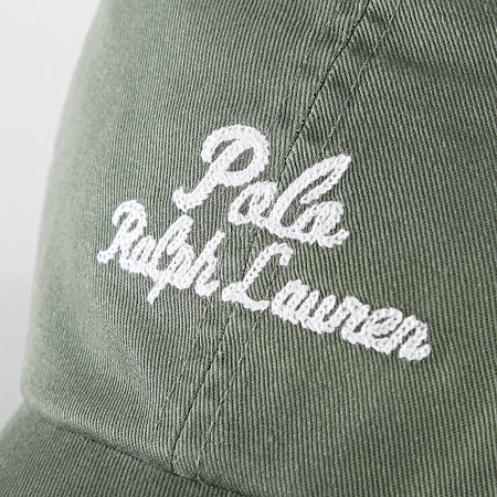 Polo Ralph Lauren - Gorra con Logo Bordado Verde Caqui