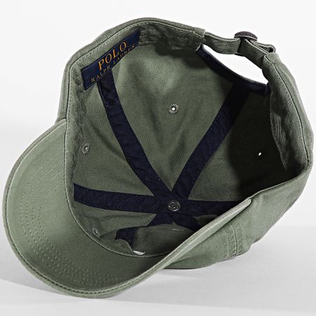 Polo Ralph Lauren - Gorra con Logo Bordado Verde Caqui