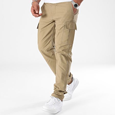 Jack And Jones - Pantalón Cargo Beige Kane Barkley