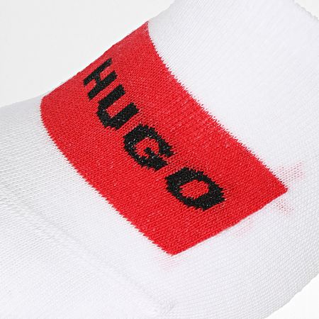 HUGO - Lote de 2 pares de calcetines 50468123 Blanco