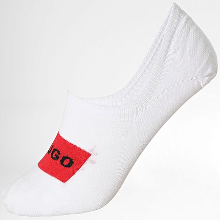 HUGO - Lote de 2 pares de calcetines 50468123 Blanco