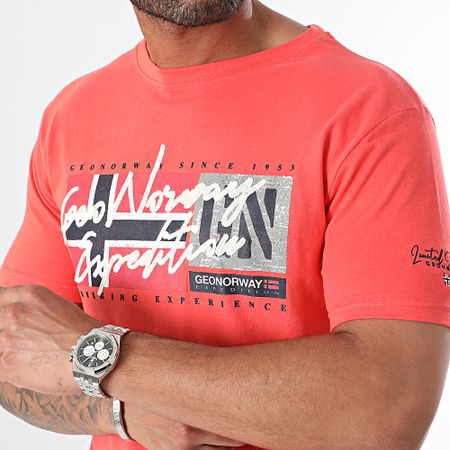 Geographical Norway - Camiseta Coral