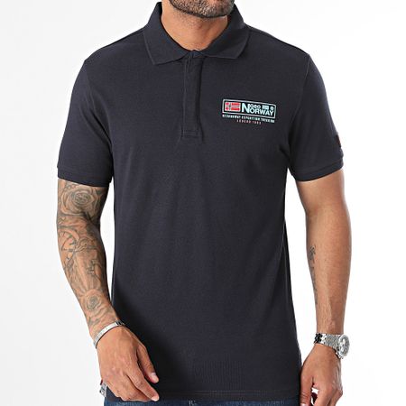 Geographical Norway - Polo de manga corta Azul marino